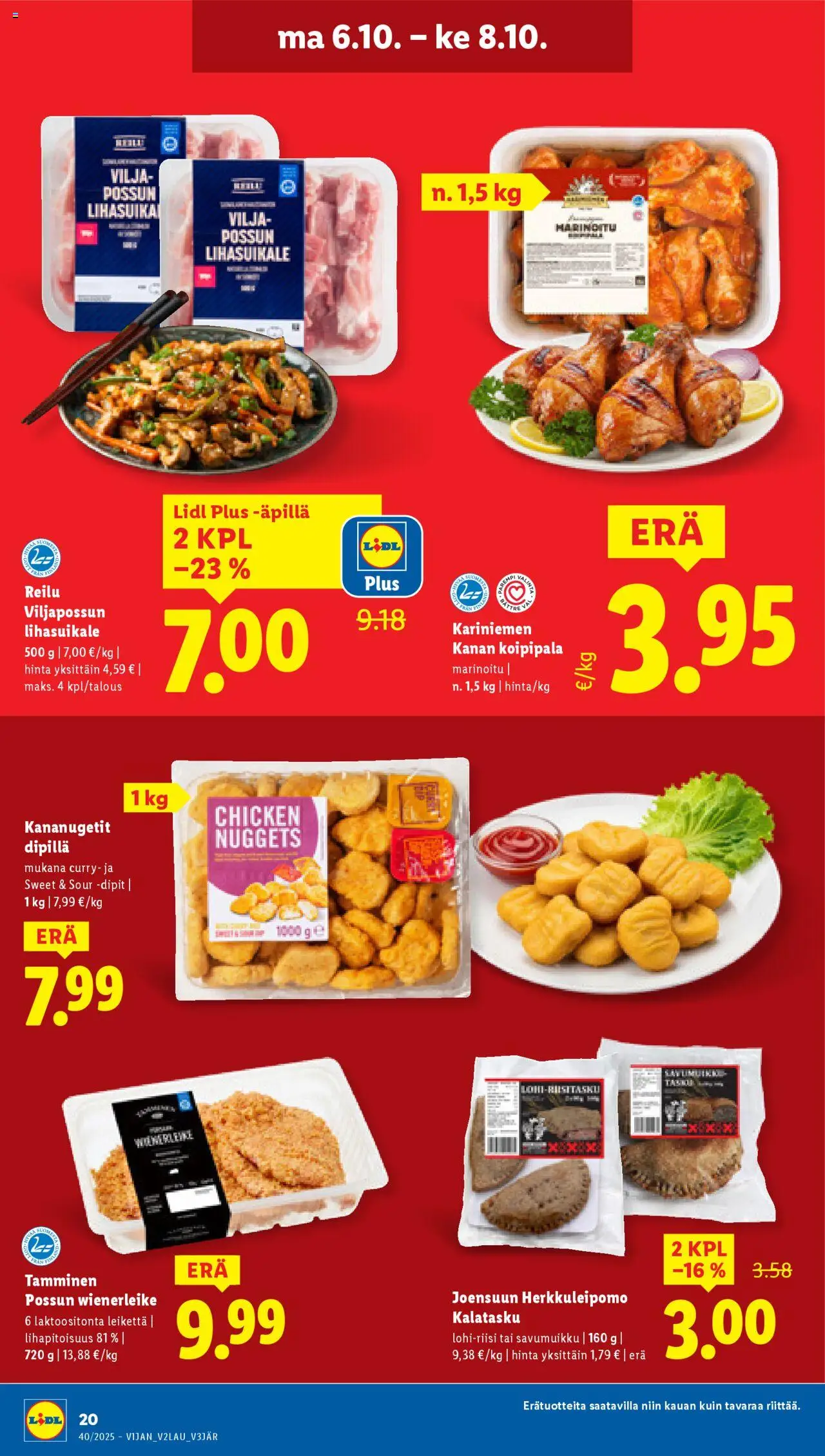 Lidl tarjoukset – voimassa 02.10.2025 alkaen | Sivu: 28 | Tuotteet: Curry