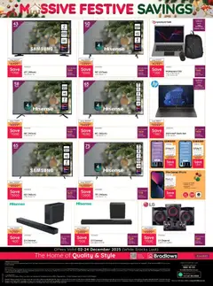 Bradlows specials catalogue – valid from 02.12.2025 | Page: 12 | Products: USB, Laptop, TV, Soundbar