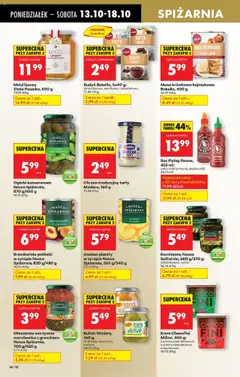 Pogląd oferty "Ananas plastry w syropie Nasza Spiżarnia, 565 g/340 g, Ananas plastry w syropie" - ważna od 13.10.2025 | Strona: 54