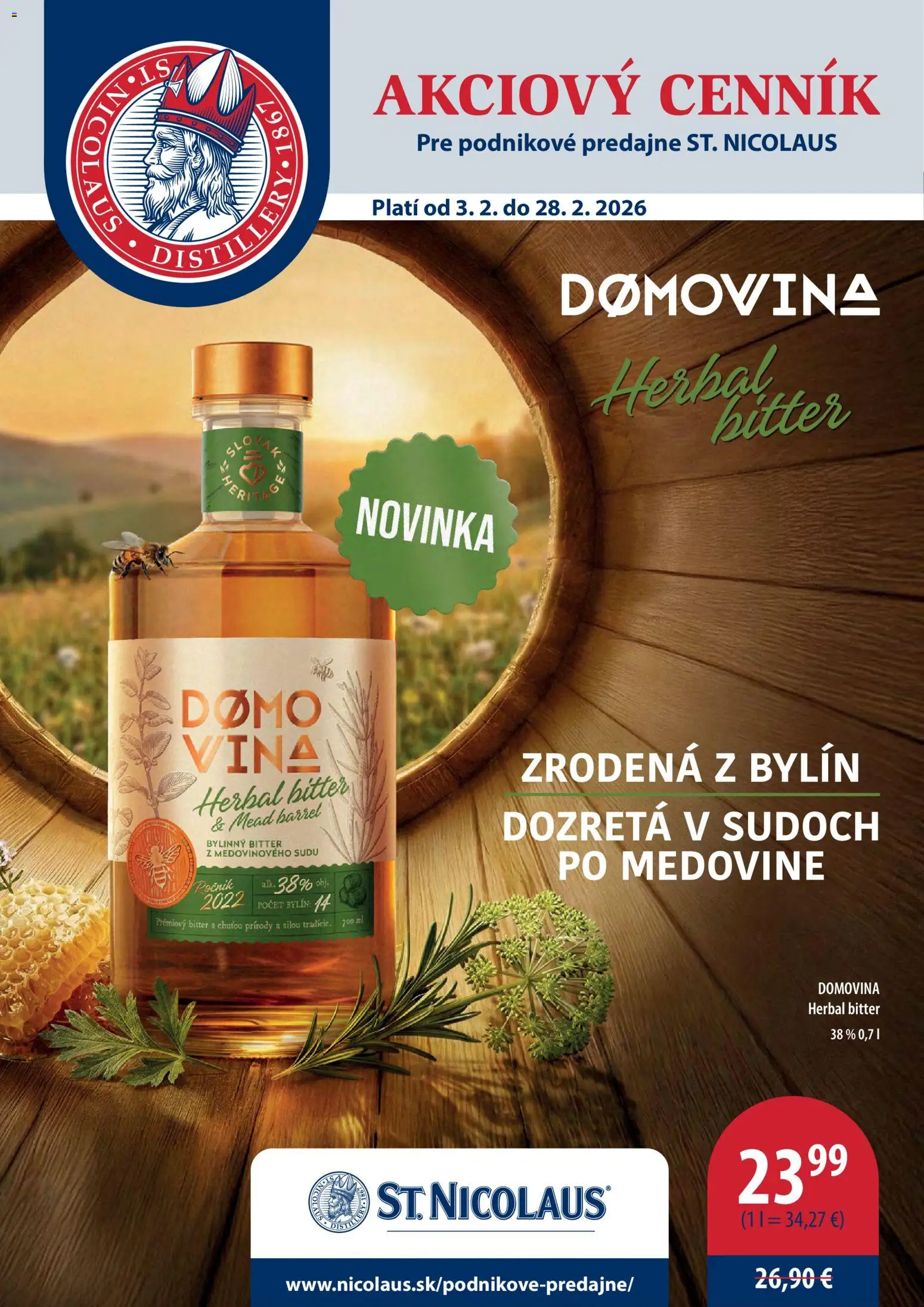 Nové St. Nicolaus akcie – leták je platný od 03.02.2026 | Strana: 1