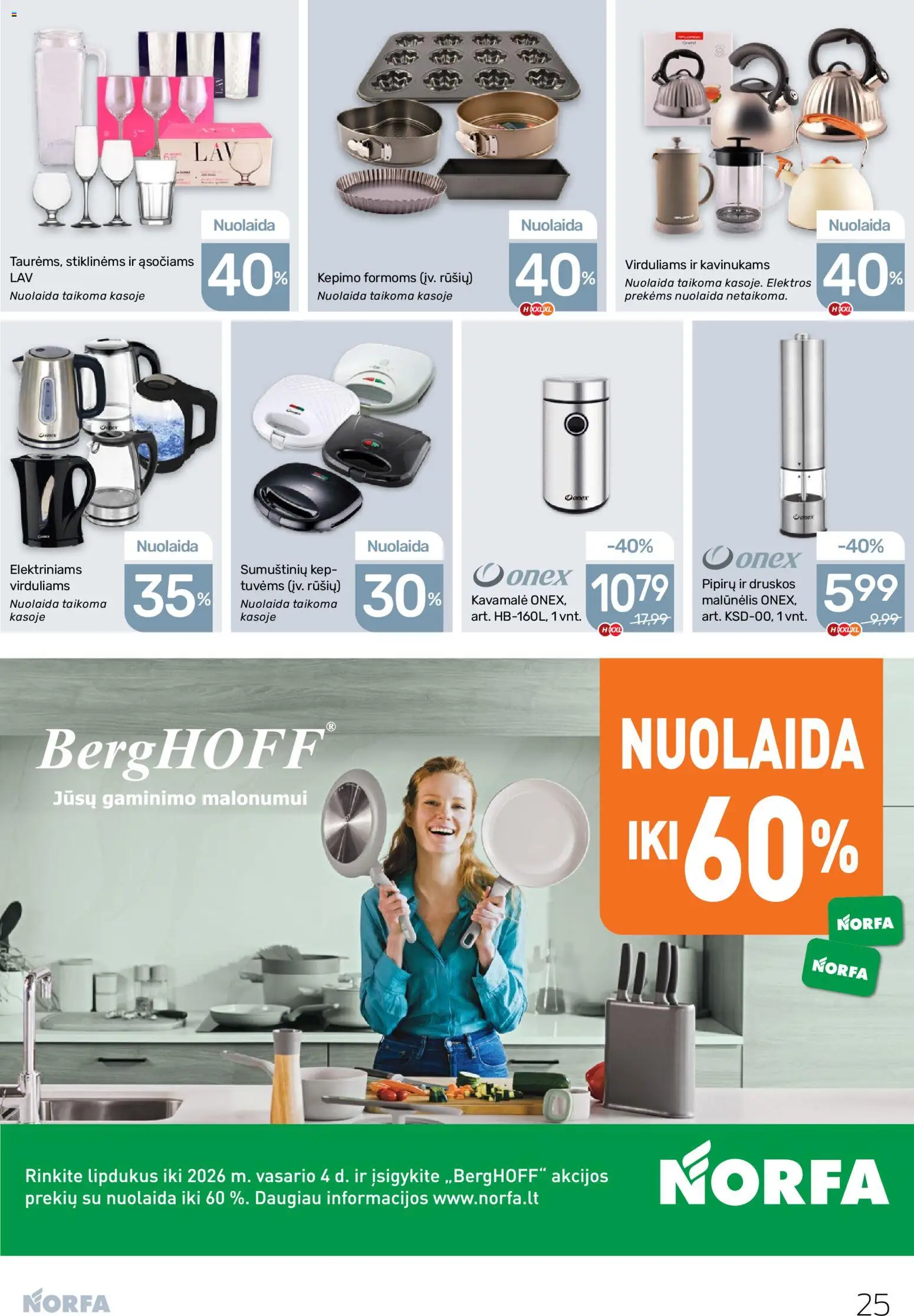 NORFA akcijos nuo 13.11.2025 | Puslapis: 25 | Prekių: Malūnėlis