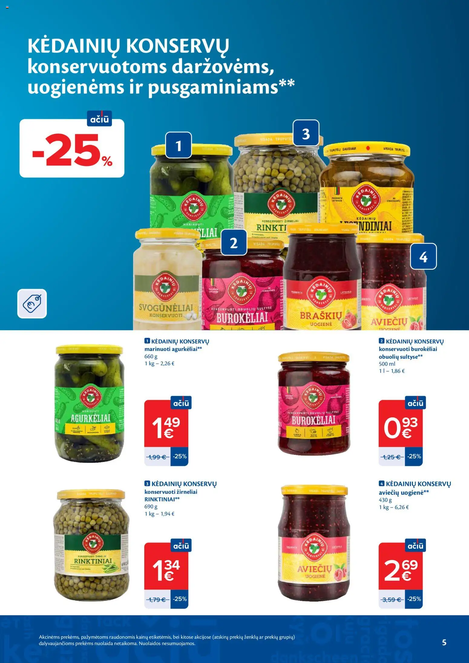 MAXIMA akcijos nuo 24.03.2026 | Puslapis: 5 | Prekių: Žirneliai