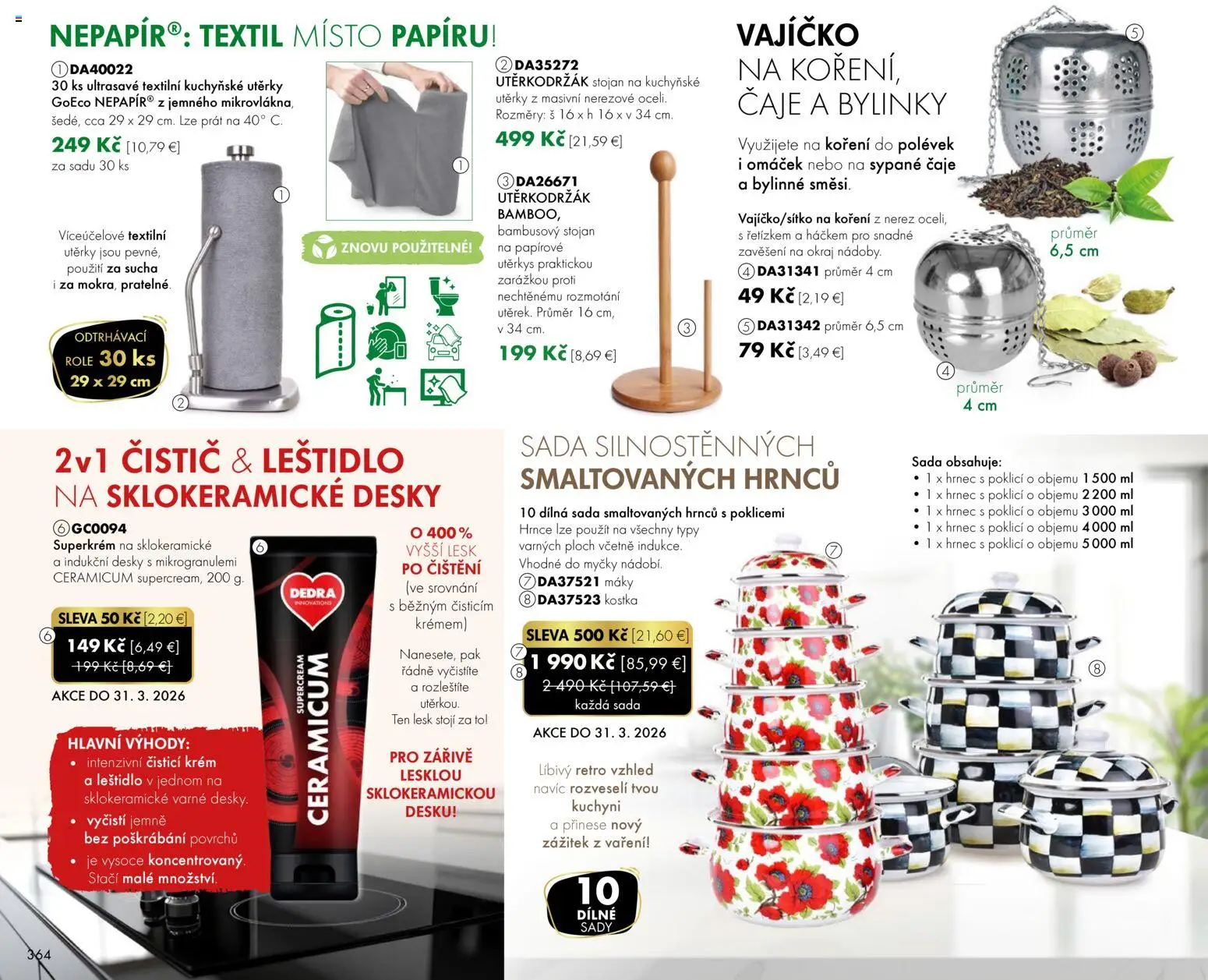 Nové Dedra akcie – leták je platný od 01.03.2026 | Strana: 64 | Produkty: Krém