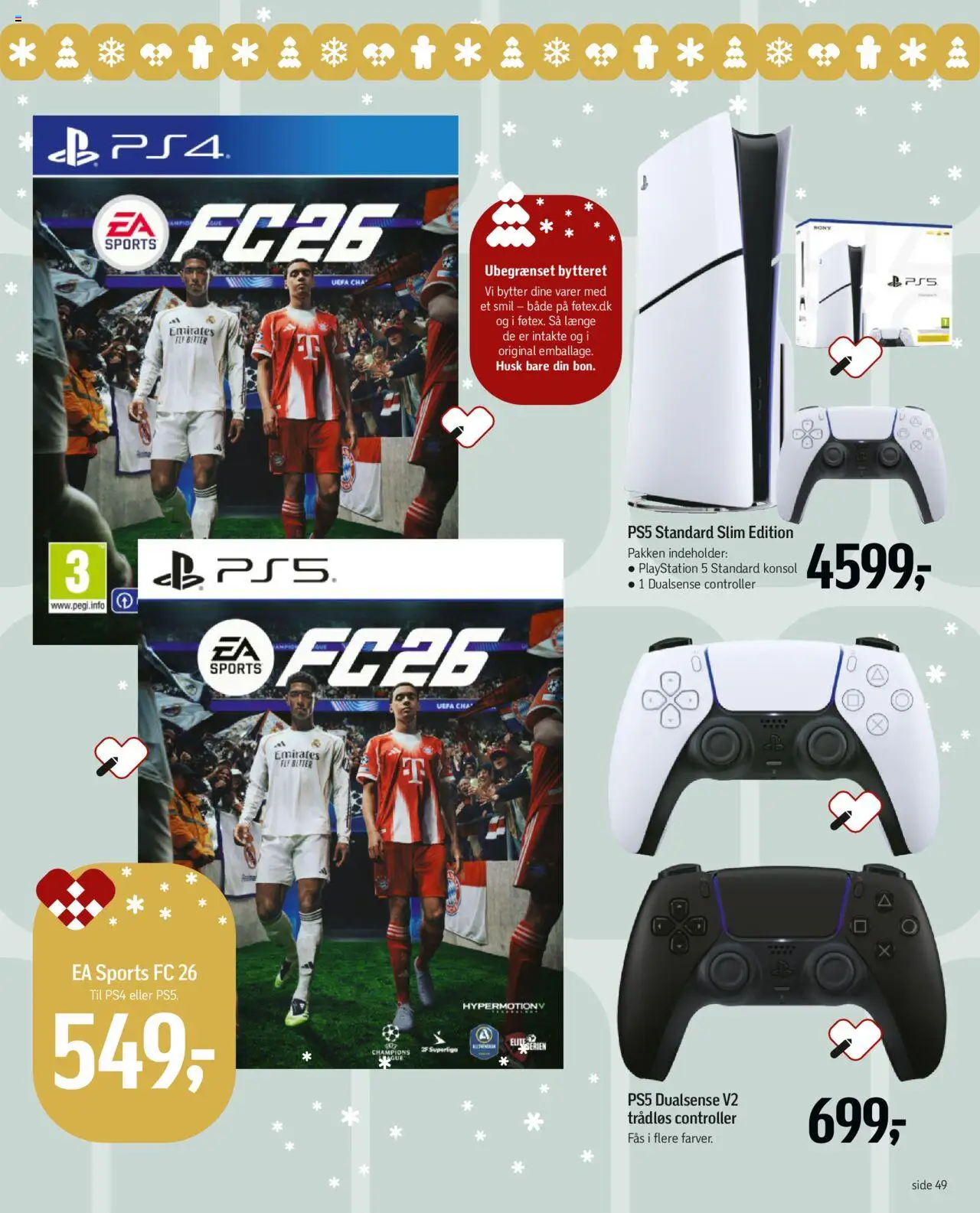 Føtex tilbudsavis – gyldig fra 13.10.2025 | Side: 49 | Produkter: Playstation