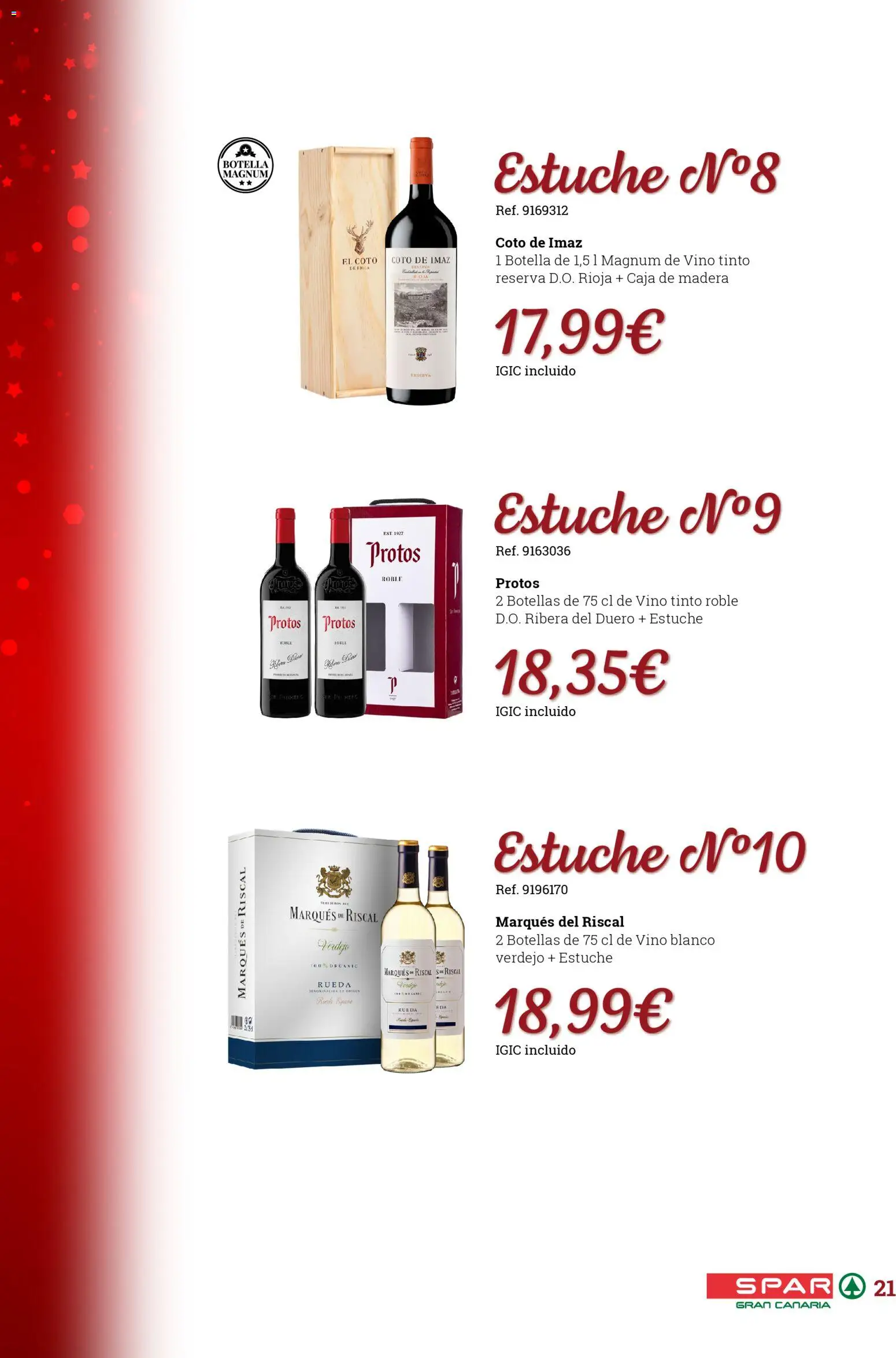 Spar folleto │ válido desde el 31.10.2025 | Página: 21 | Productos: Vino, Caja