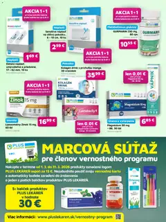 Plus lekáreň leták platný od 01.03.2026 | Strana: 12
