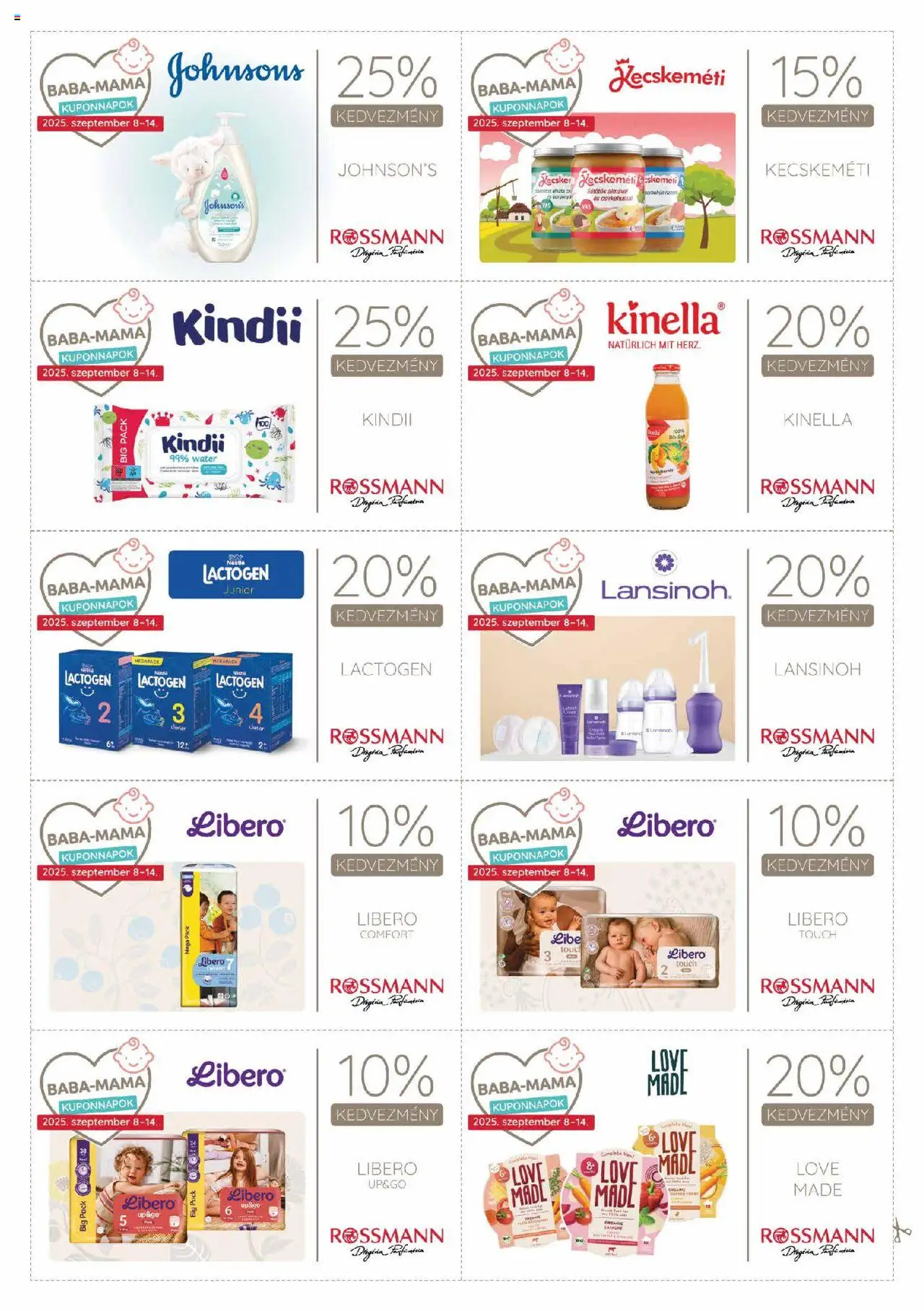 Rossmann akciós ujság - amely érvényes a következő dátumtól: 08.09.2025 | Oldal: 4