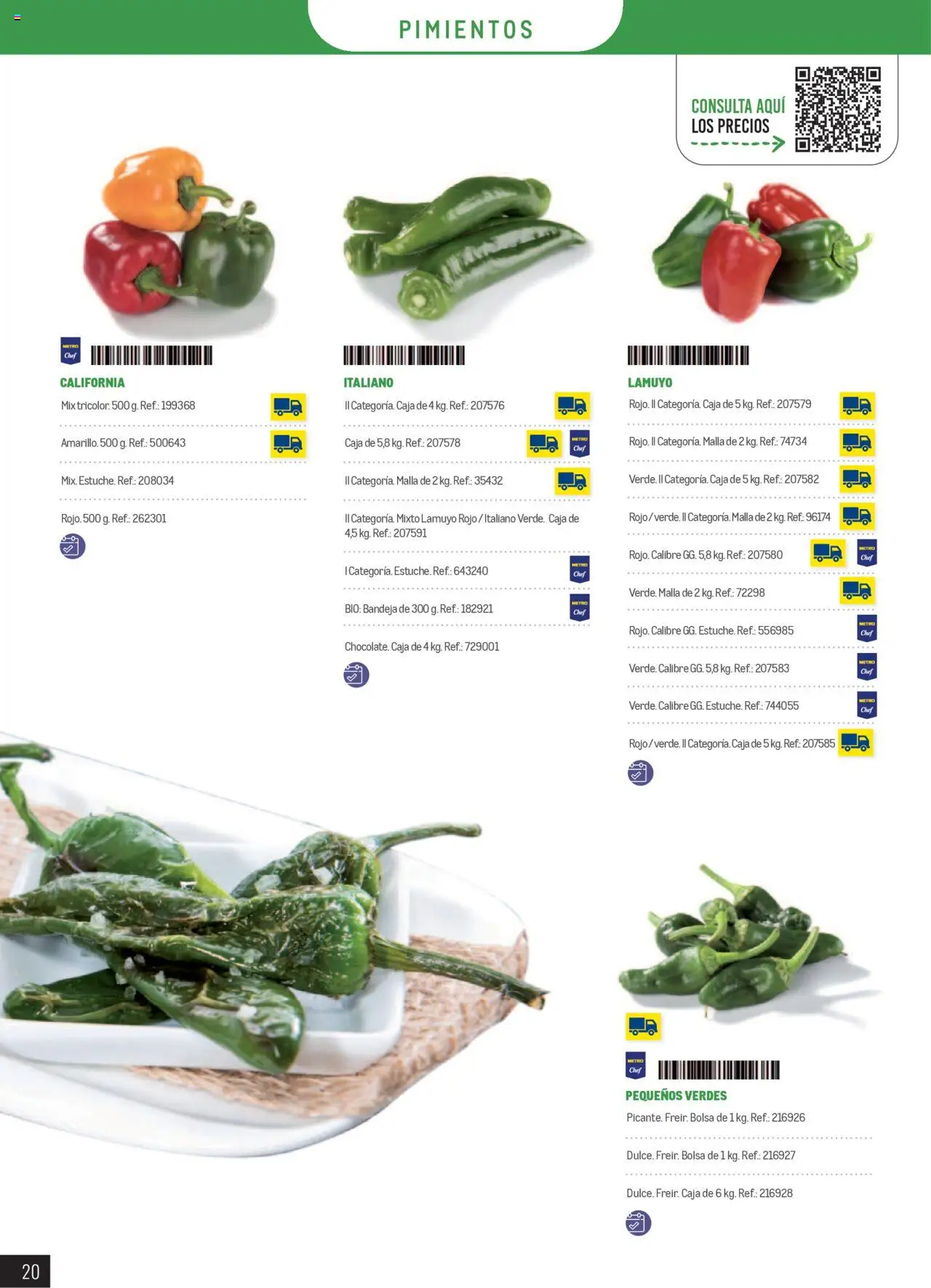 Makro catálogo │ válido desde el 01.01.2025 | Página: 20 | Productos: Bolsa, Bandeja, Caja
