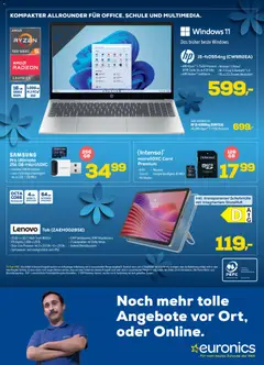 Euronics Prospekt 	 ab 11.03.2026 gültig | Seite: 12 | Produkte: HP, Adapter, Samsung, Grafikkarte
