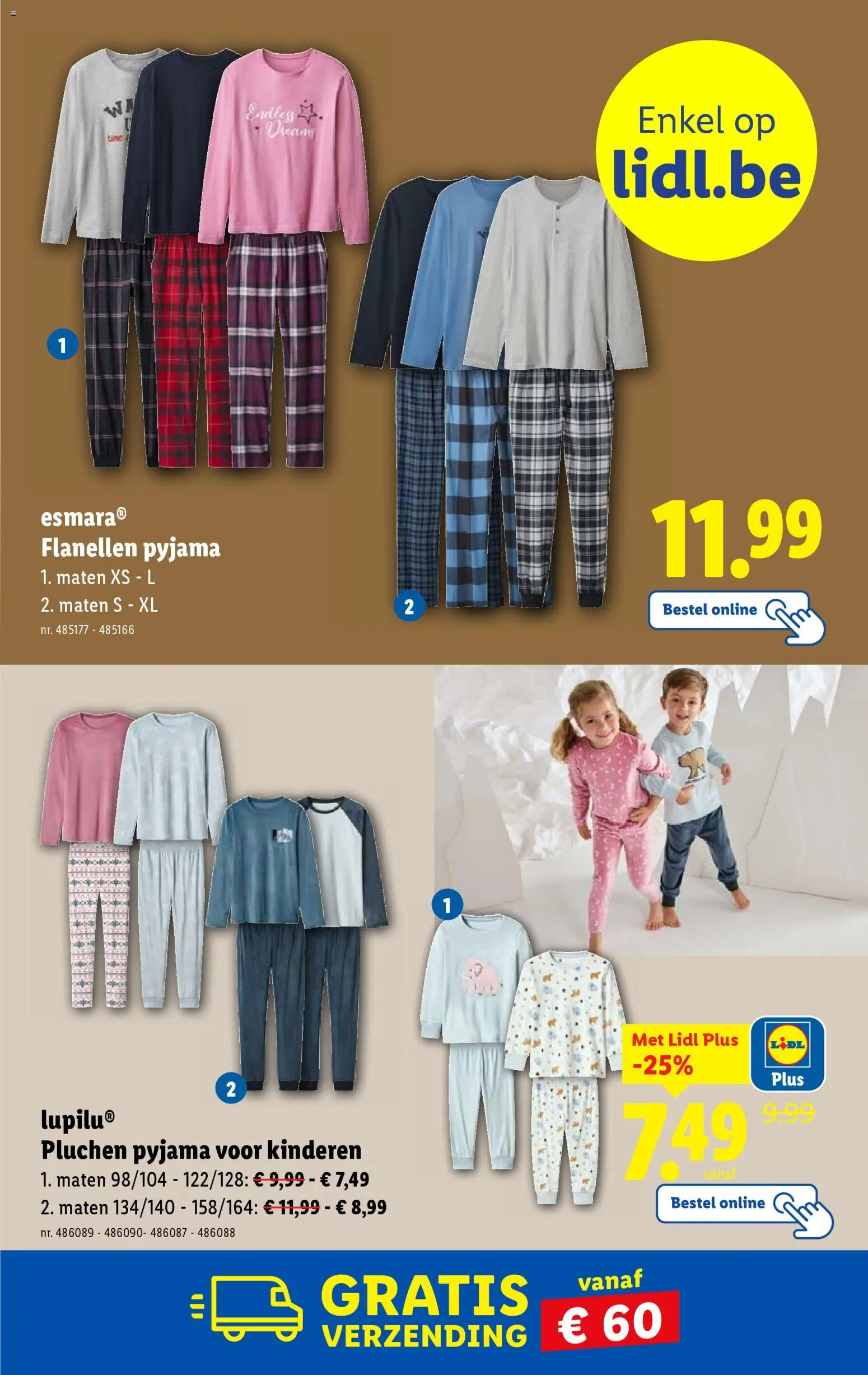 {H1} | Pagina: 9 | Producten: Pyjama