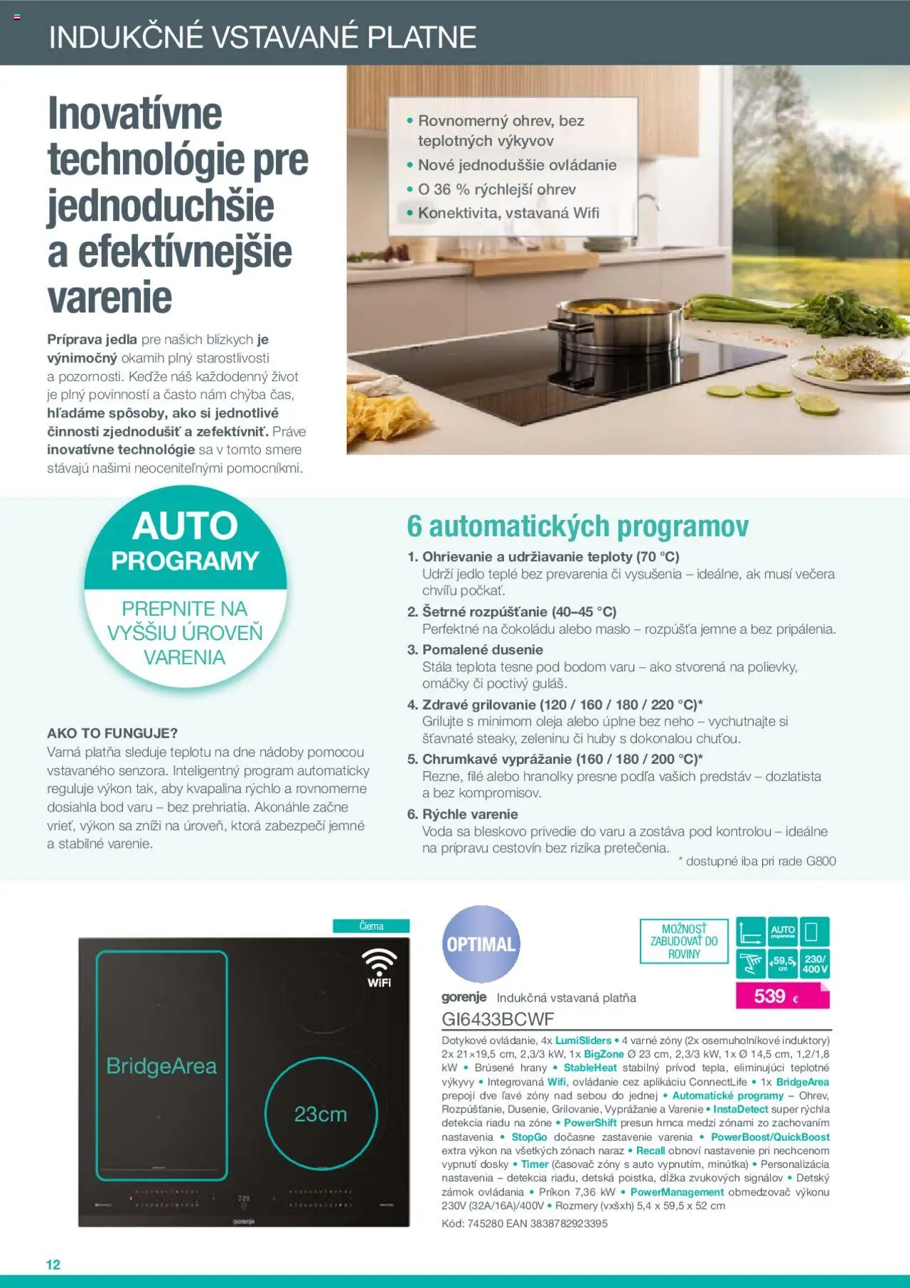 XXXLutz katalóg Gorenje 2025 │ platný od 01.02.2025 | Strana: 12 | Produkty: Maslo, Voda