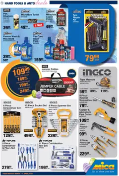 MICA specials catalogue – valid from 24.03.2026 | Page: 5 | Products: Cable, Tape measure, Pipe, Peach