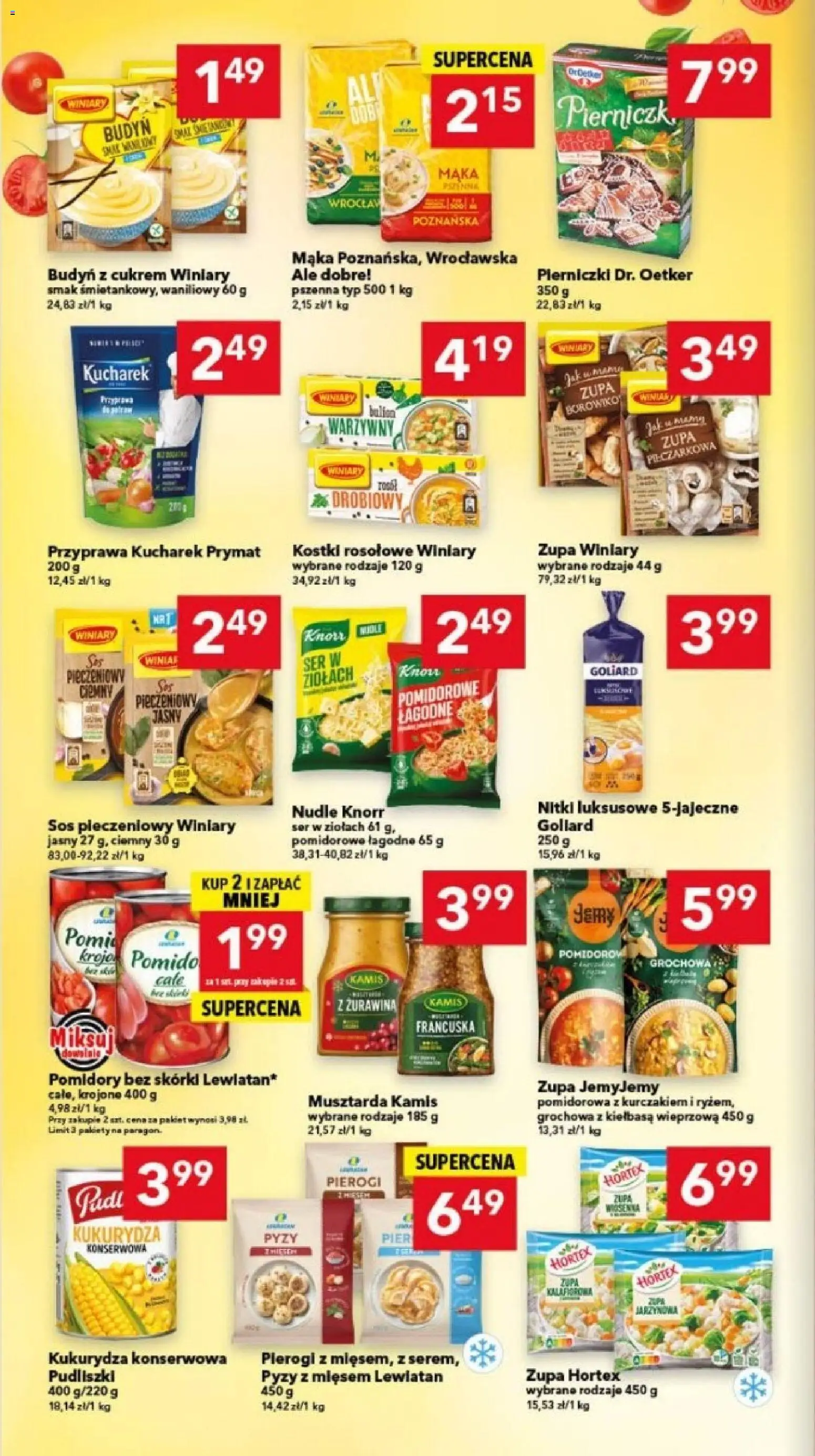 Lewiatan gazetka - Bydgoszcz od 20.11.2025 | Strona: 4 | Produkty: Pierniczki dr. oetker, Żurawina, Musztarda, Ser