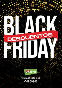 Vista previa OKsofás Black Friday válido desde el 07.11.2025