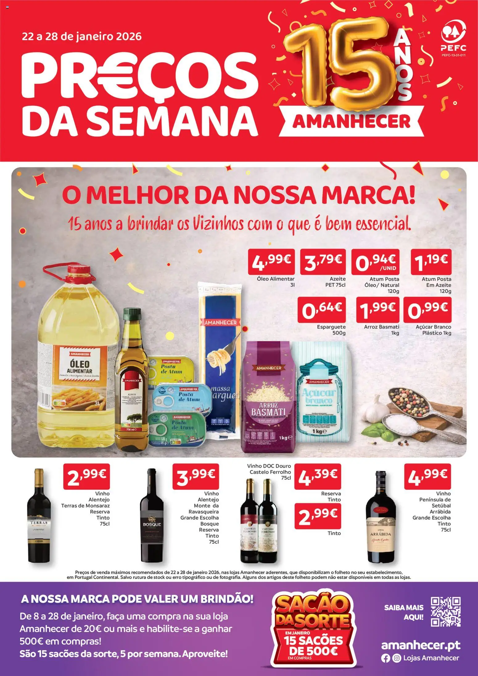 Amanhecer folheto │ válido de 22.01.2026 | Página: 1