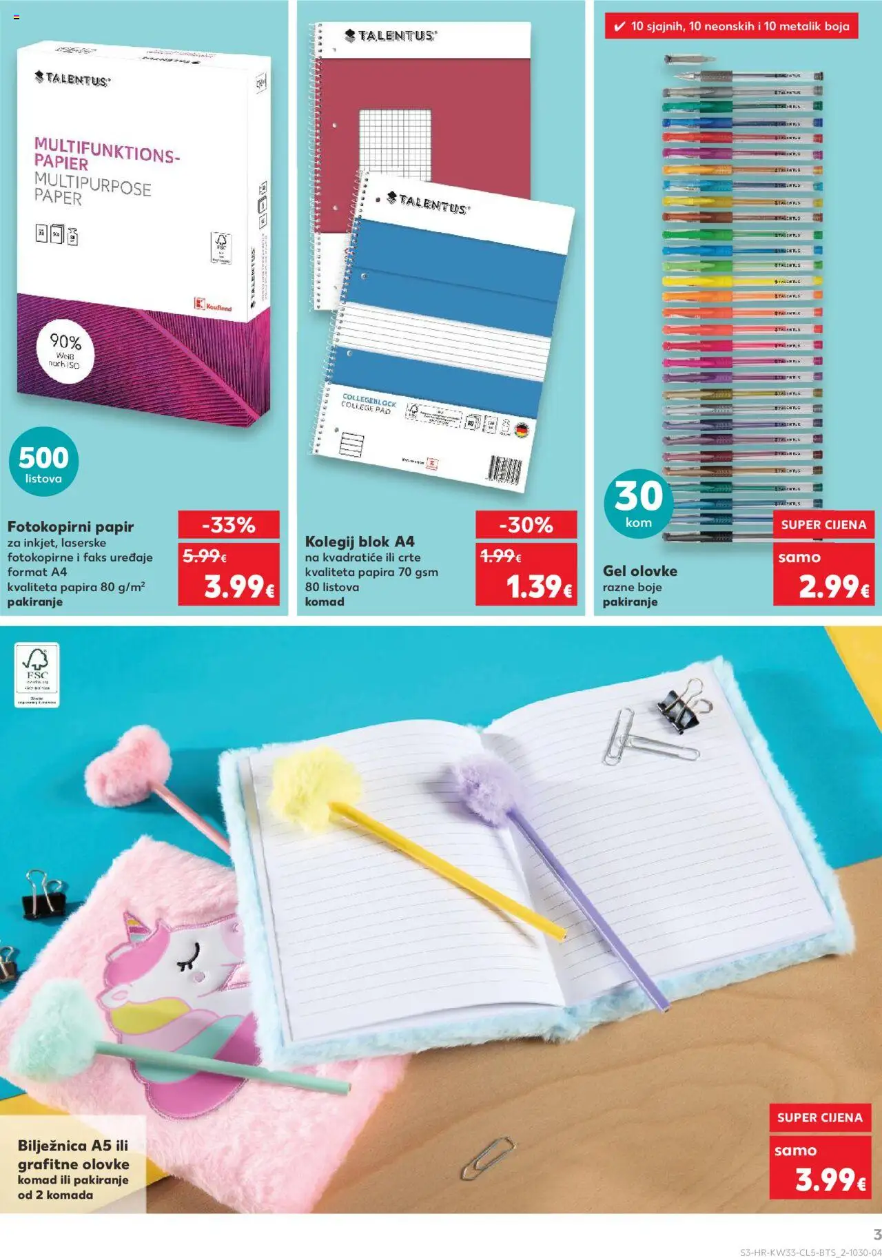 Kaufland HR akciós ujság - amely érvényes a következő dátumtól: 11.08.2025 | Oldal: 3