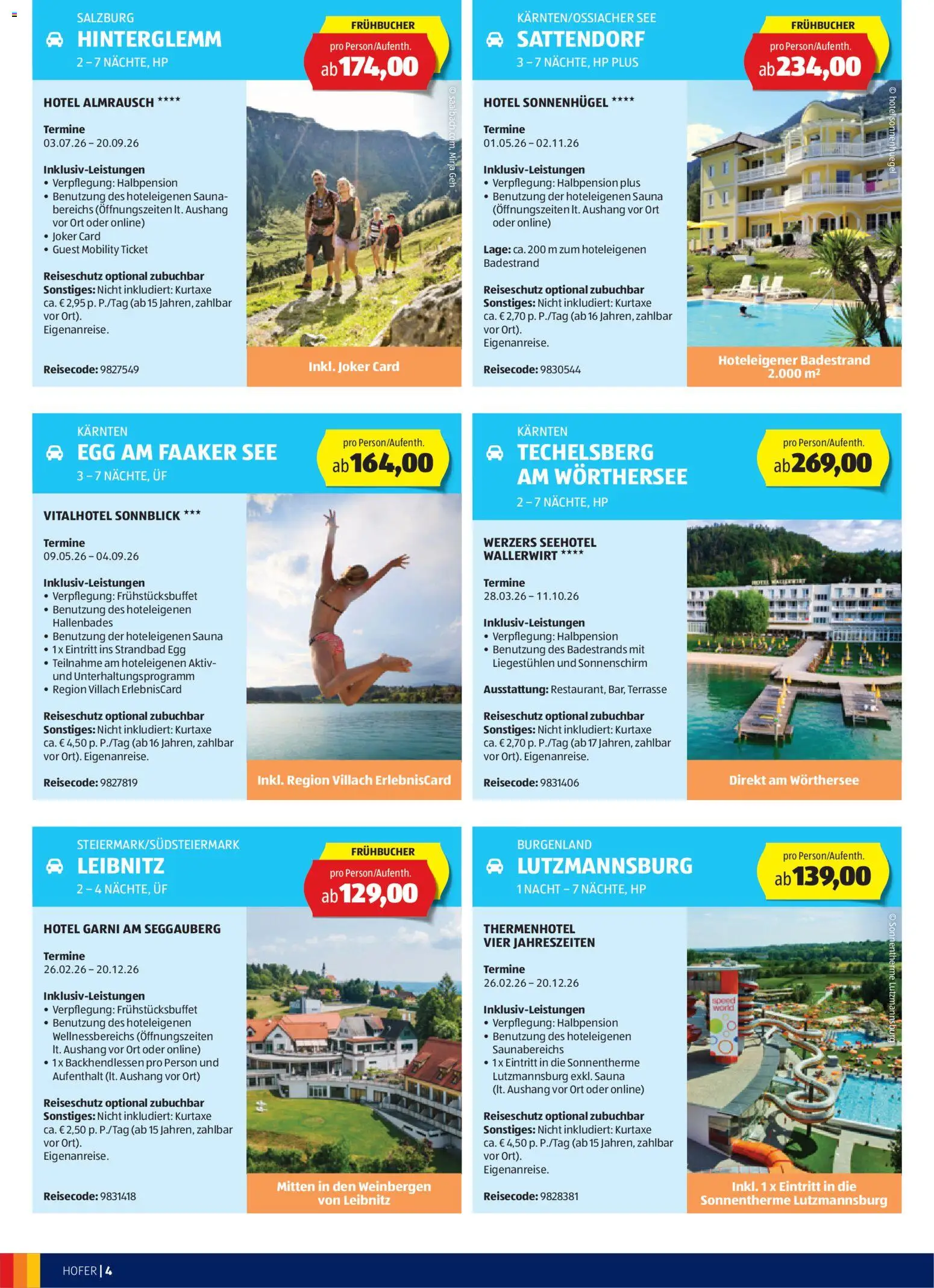 Hofer Wanderlust gültig ab 25.02.2026 | Seite: 4