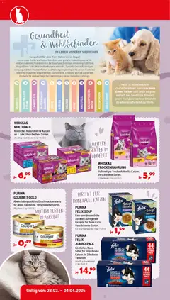 zookauf Prospekt 	 ab 28.03.2026 gültig | Seite: 2 | Produkte: Regal, Whiskas