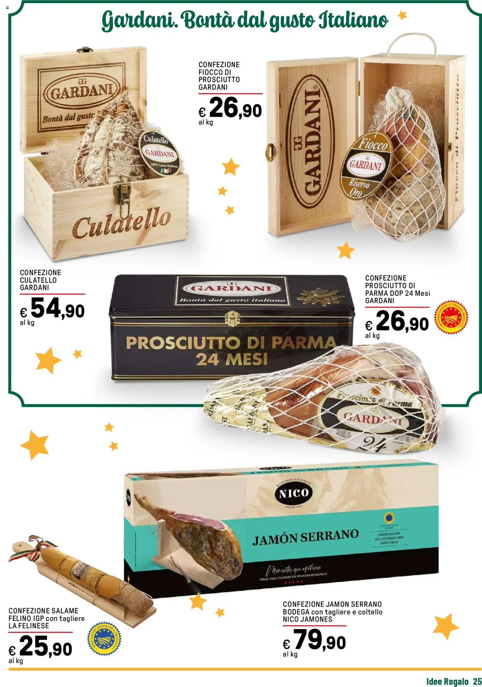 Volantino Iper del 17.11.2025 | Pagina: 25 | Prodotti: Prosciutto di Parma, Salame, Prosciutto, Tagliere