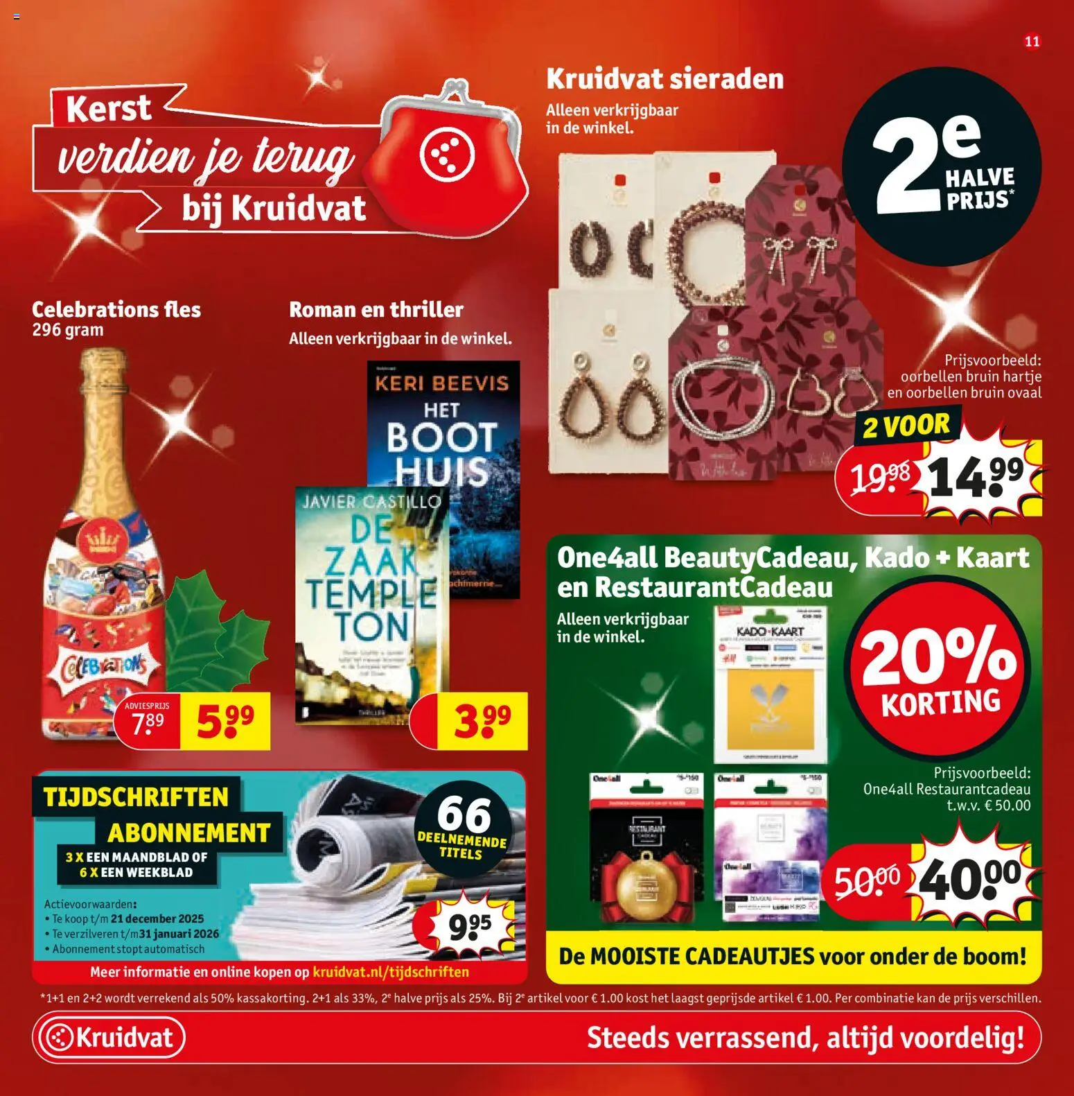 {H1} | Pagina: 11 | Producten: Kaart, Oorbellen, Fles, Boot