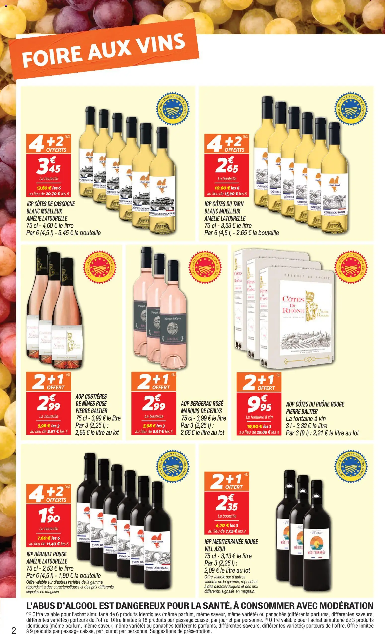 {H1} | Page: 2 | Produits: Vin