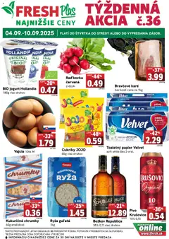 Fresh Leták - náhľad platný od 04.09.2025