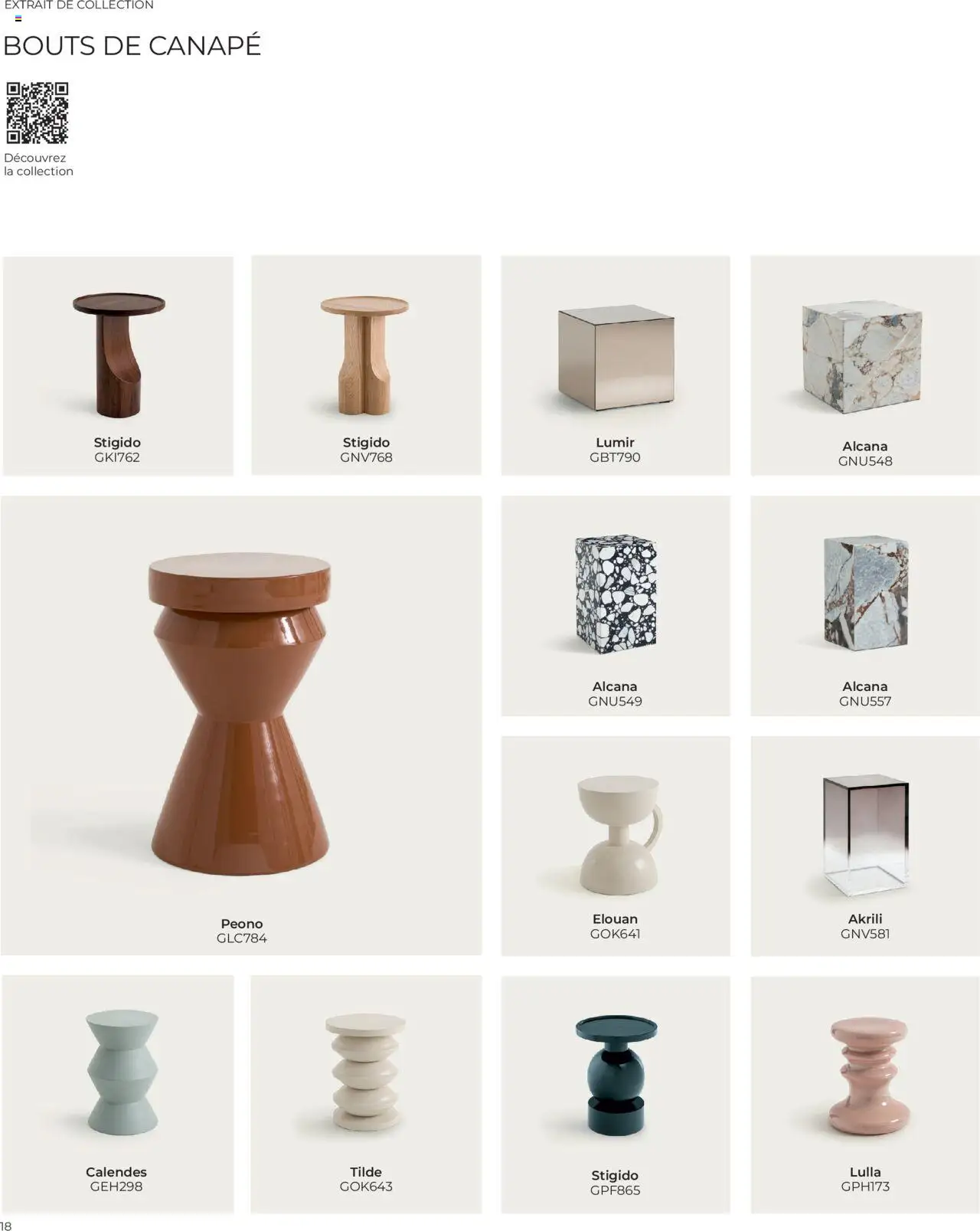 {H1} | Page: 18 | Produits: Chaise