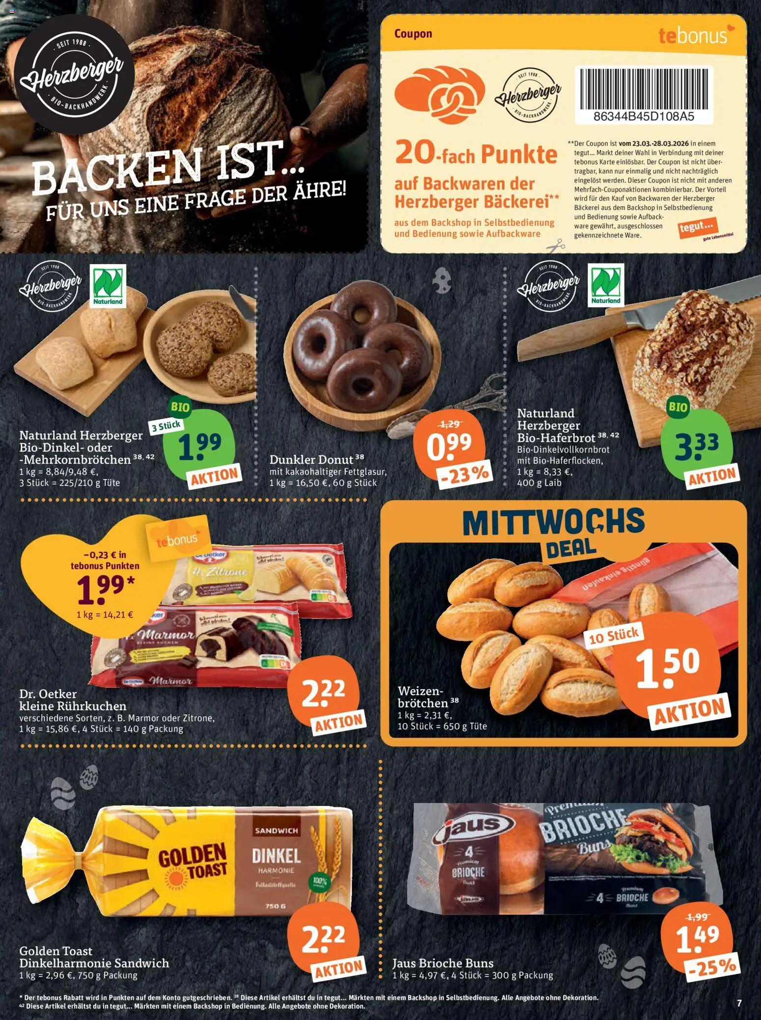 Tegut Prospekt – gültig ab 23.03.2026 | Seite: 9