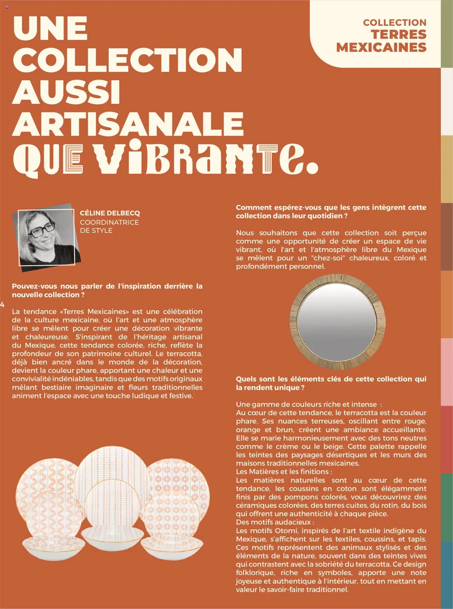 {H1} | Page: 4 | Produits: Orange, Coton, Crème