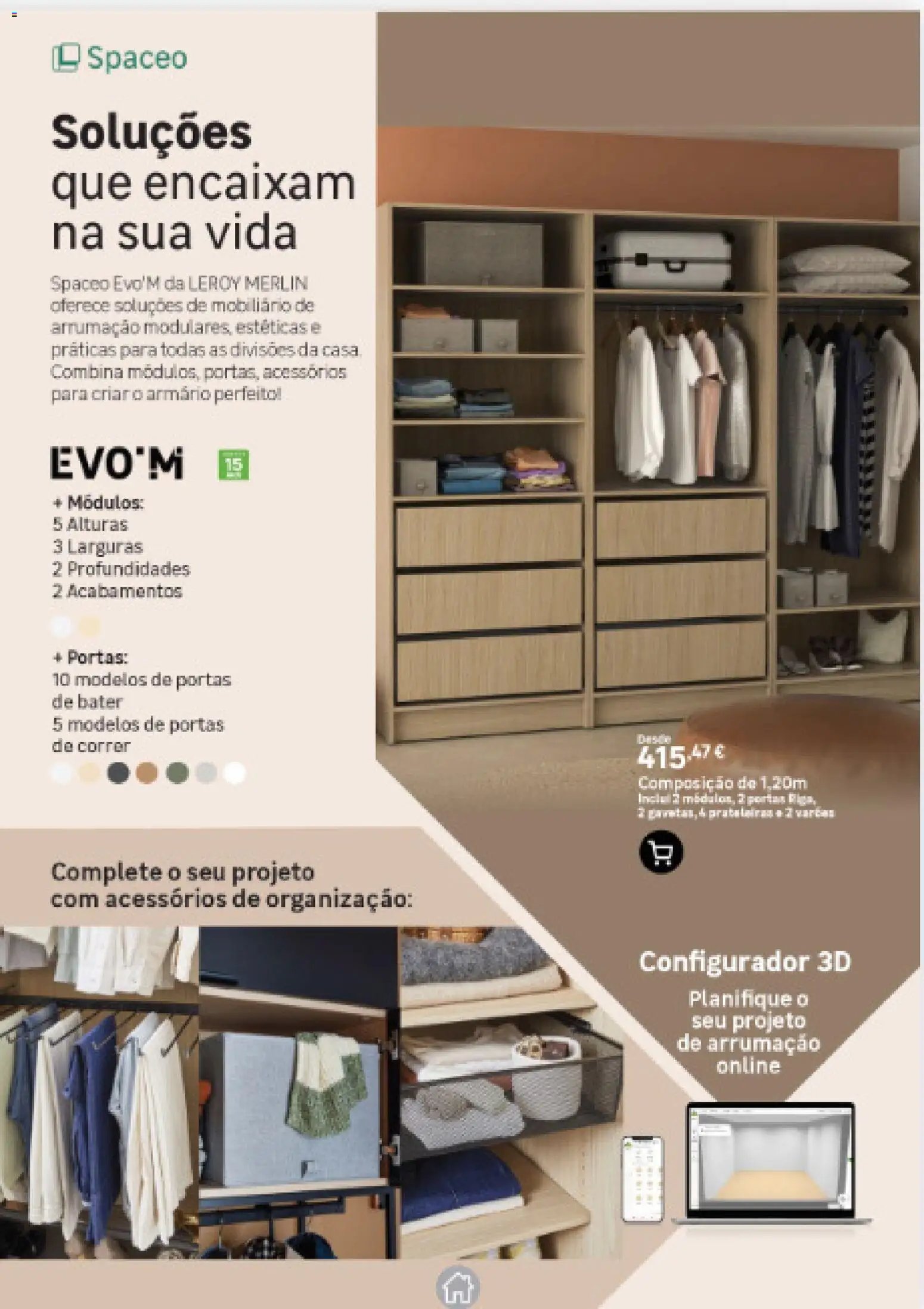 Leroy Merlin Arquipélago da Madeira │ válido de 26.03.2026 | Página: 19 | Produtos: Armário, Portas