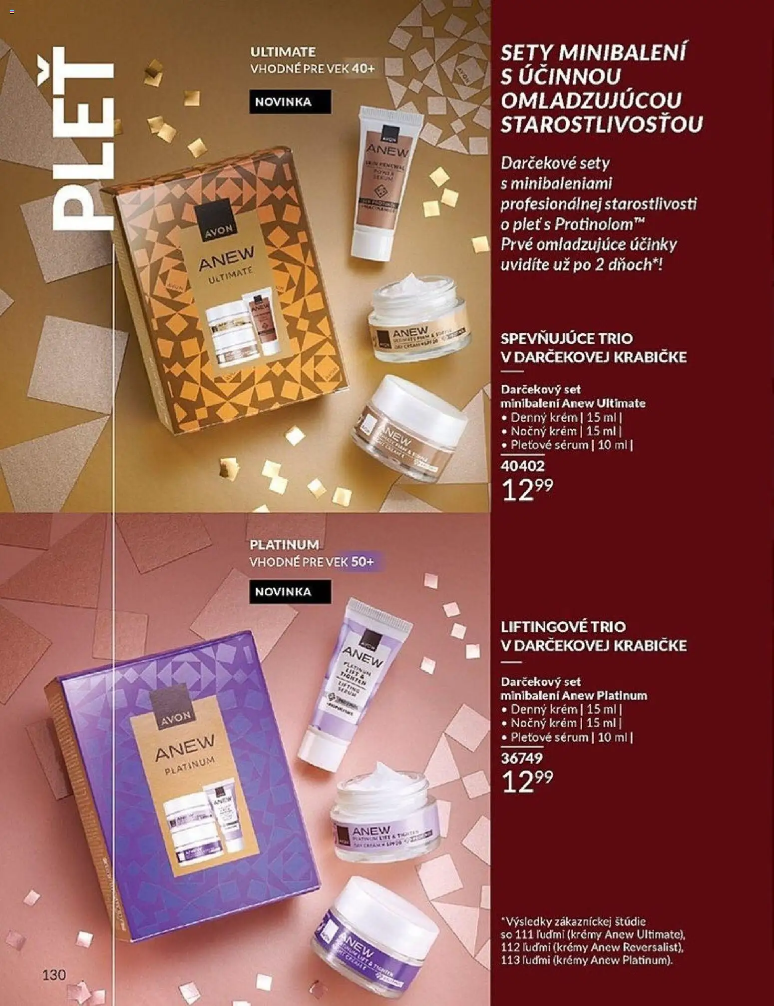 Nové Avon akcie – leták je platný od 01.12.2025 | Strana: 130 | Produkty: Krém