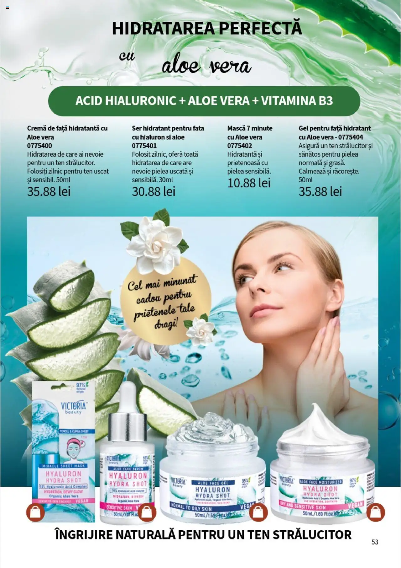 Noul catalog Lady’s – valabil de la 25.09.2025 | Pagină: 55 | Produse: Serum, Aloe vera, Cremă