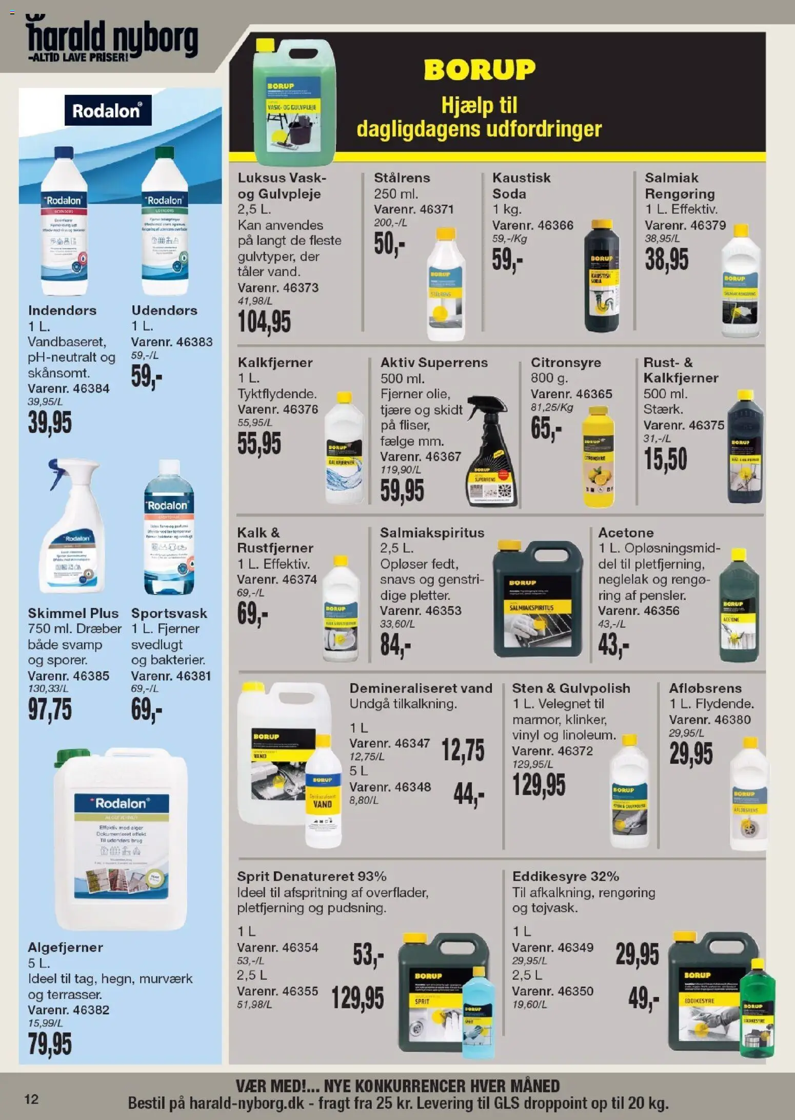 Harald Nyborg tilbudsavis – gyldig fra 02.04.2026 | Side: 12 | Produkter: Neglelak, Svamp