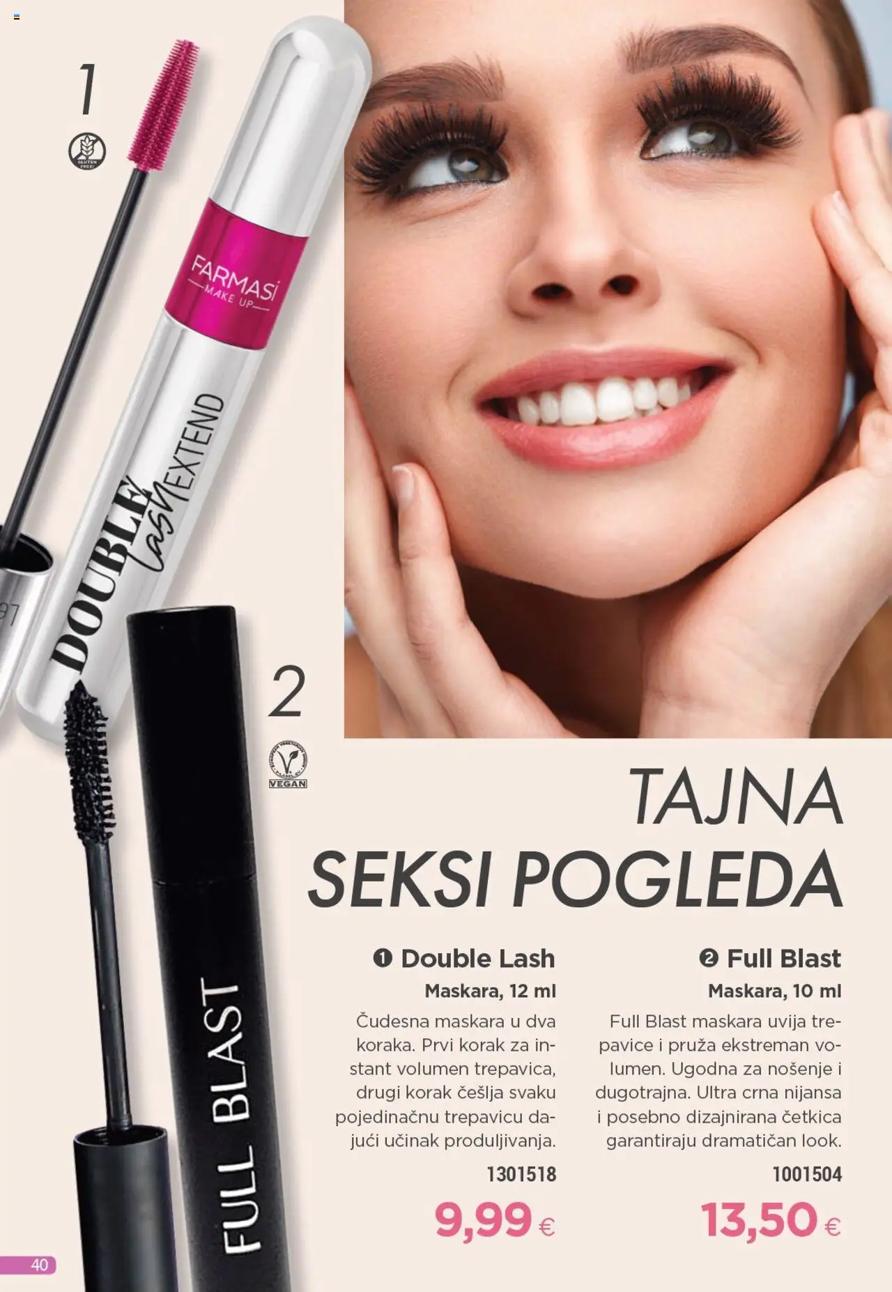 Farmasi katalog | vrijedi od 01.08.2025 | Stranica: 40 | Proizvodi: Maskara