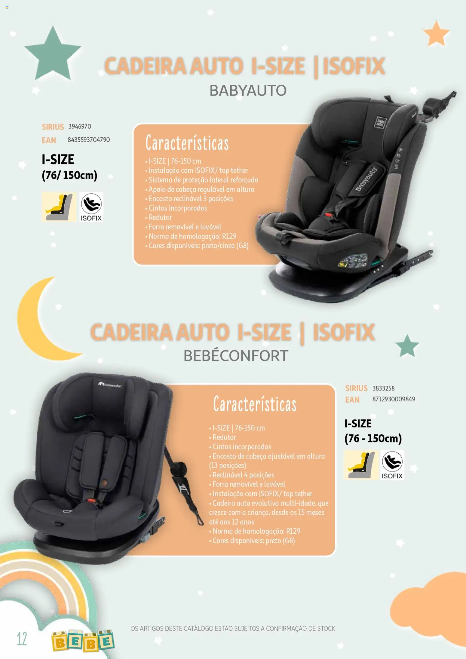 Auchan - Catálogo Puericultura │ válido de 13.01.2026 | Página: 12 | Produtos: Top, Cadeira