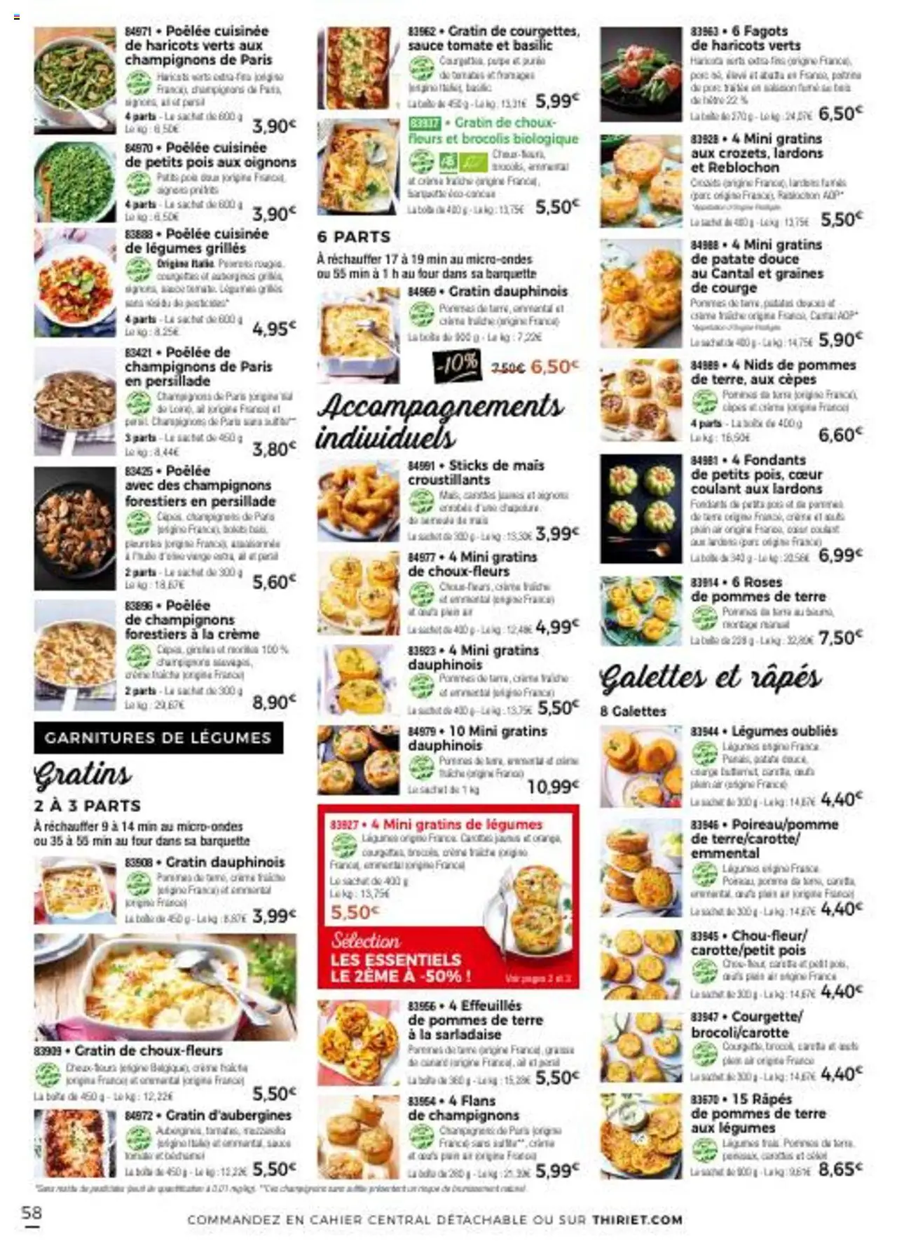  | Page: 58 | Produits: Four, Courge, Oignons, Crème fraiche