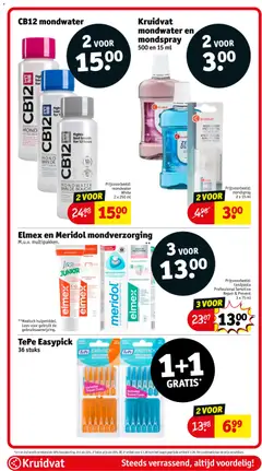 CB12 mondwater, CB12 mondwater for bad breath - Voorbeeld van een folder van Kruidvat, geldig van 10.03.2026 | Pagina: 48