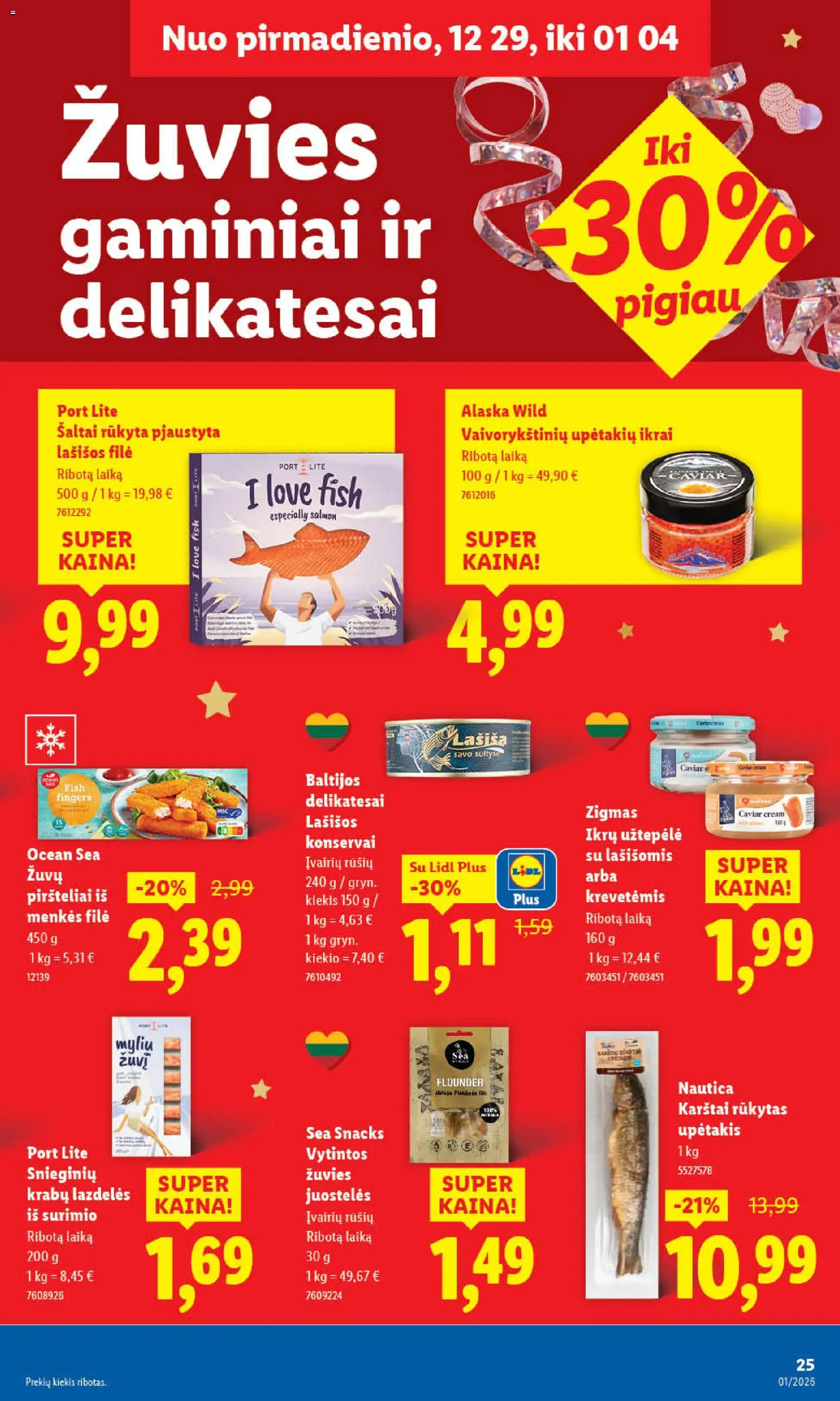 LIDL akcijos nuo 29.12.2025 | Puslapis: 25