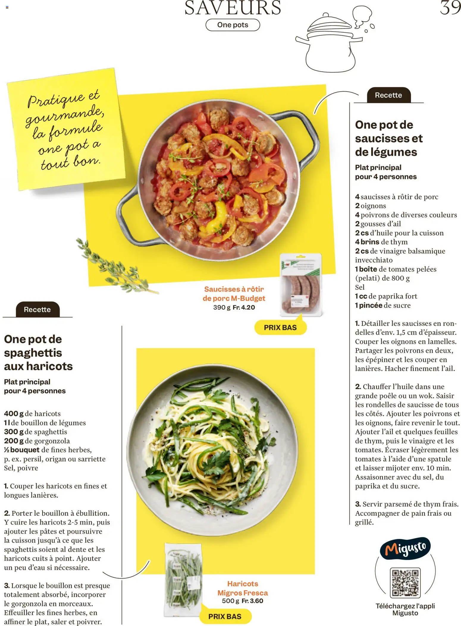 Migros Magazin FR – gültig ab 03.11.2025 | Seite: 39