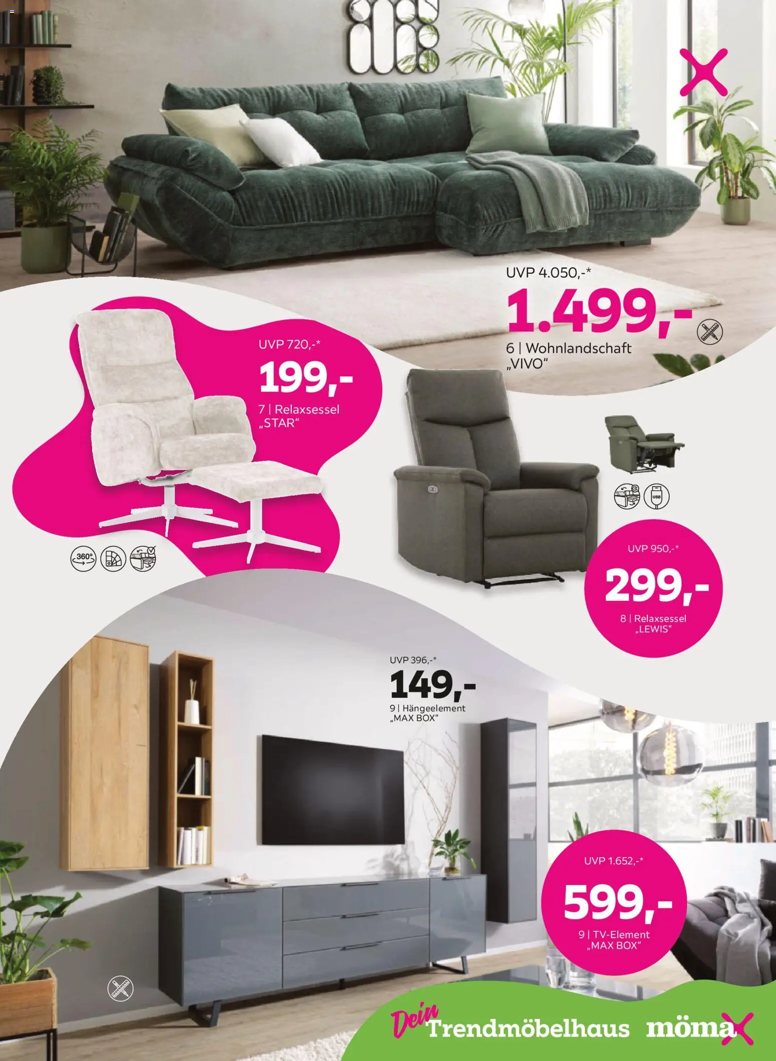 Mömax Prospekt aktuell gültig ab 21.04.2026 | Seite: 3 | Produkte: Box