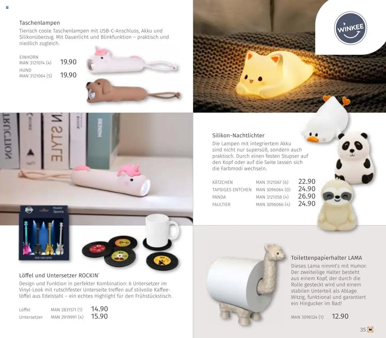 Müller Haushaltskatalog – gültig ab 03.10.2025 | Seite: 35 | Produkte: Kaffee, Bad, Toilettenpapierhalter