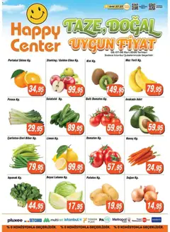 06.03.2026 tarihinden itibaren geçerli olan Happy Center kataloğu önizlemesi
