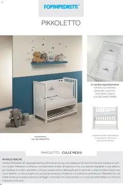 Anteprima del volantino Catalogo Camarette e Lettini Prenatal	 valido a partire dal 01.01.2025 | Pagina: 19 | Prodotti: Lettino, Letto, Materasso, Federa