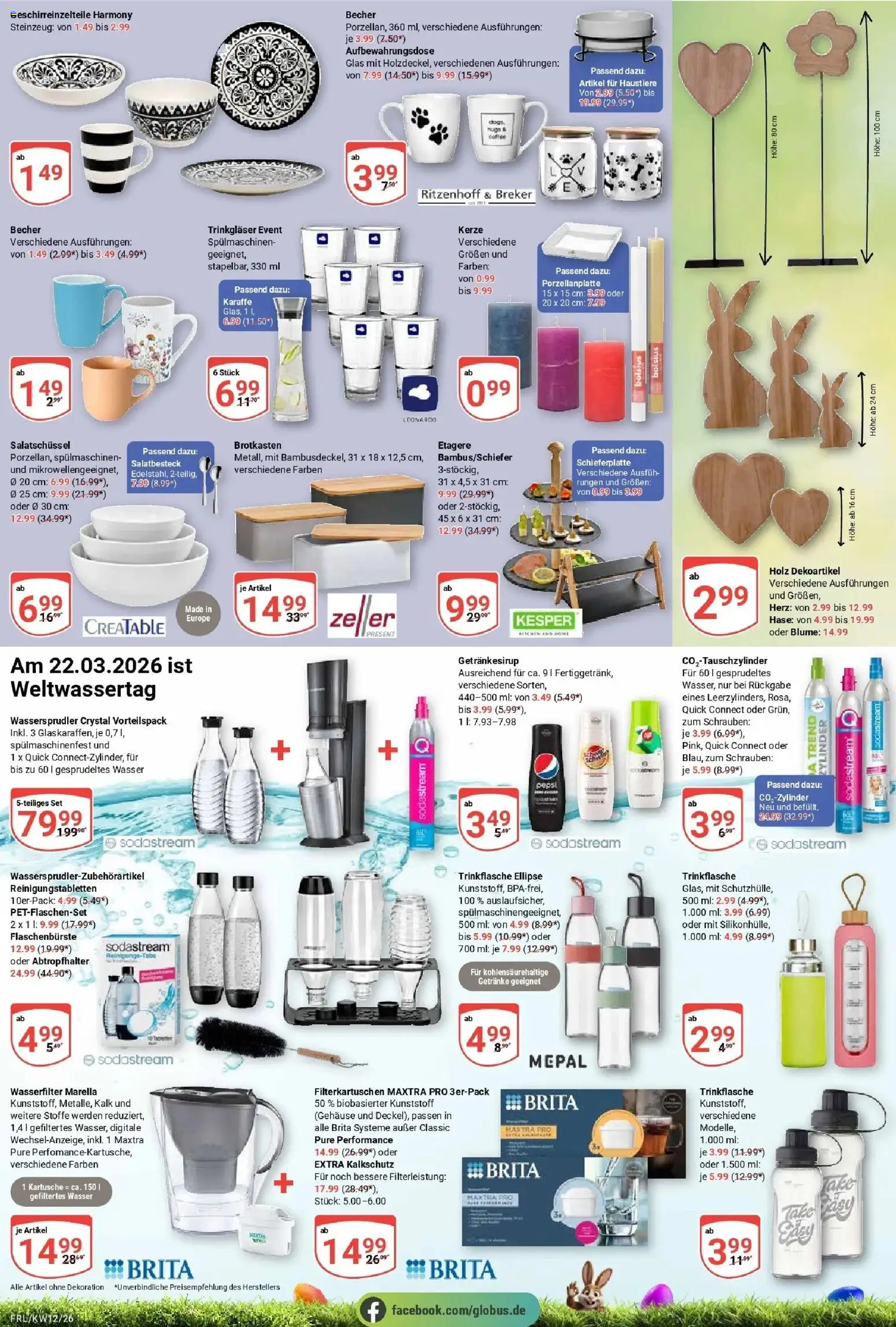 Globus prospekt Freilassing	 – gültig ab 15.03.2026 | Seite: 23 | Produkte: Wasser, Pepsi, Sodastream