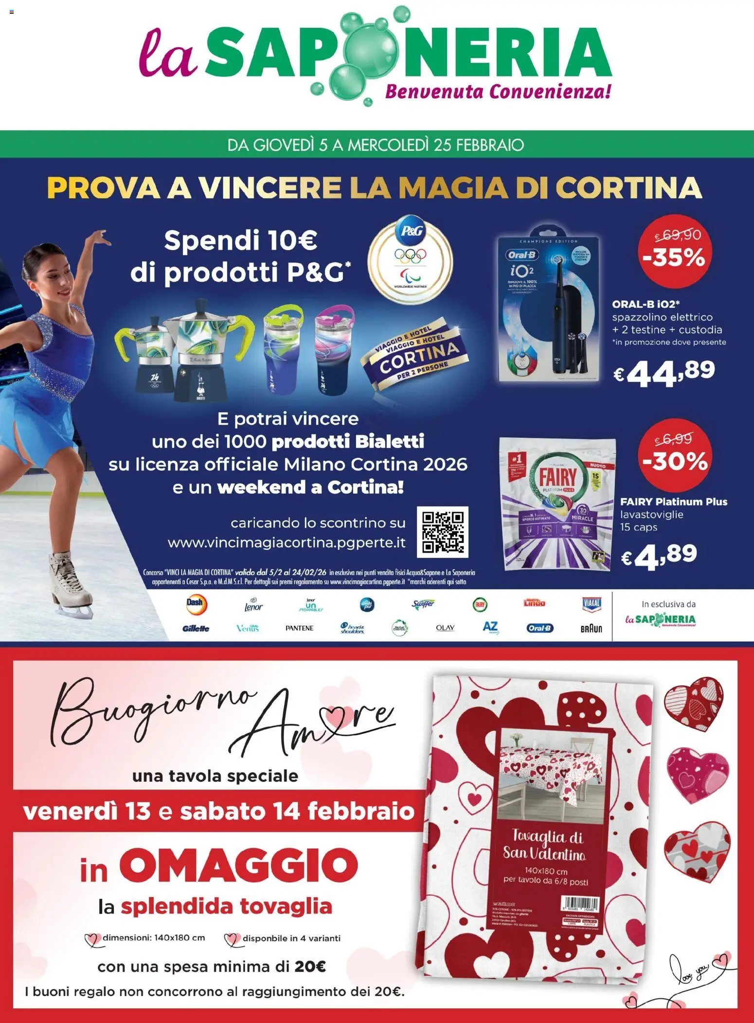 Volantino La Saponeria del 05.02.2026 | Pagina: 1