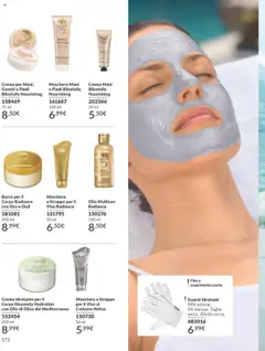 Volantino Avon del 01.08.2025 | Pagina: 172 | Prodotti: Crema, Maschera, Guanti, Olio di Oliva