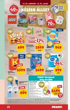 PÖTTYÖS TÚRÓ RUDI MULTIPACK, óriás natúr ét, 5 x 51 g, pisztáciás, 5 x 35 g, 0% hozzáadott cukor - amely érvényes a következő dátumtól: 18.12.2025 | Oldal: 25