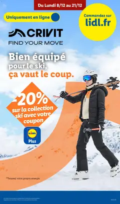 LIDL - Prévisualisation de LIDL catalogue semaine 50 valide à partir de 11.12.2025 | Page: 61 | Produits: Ski