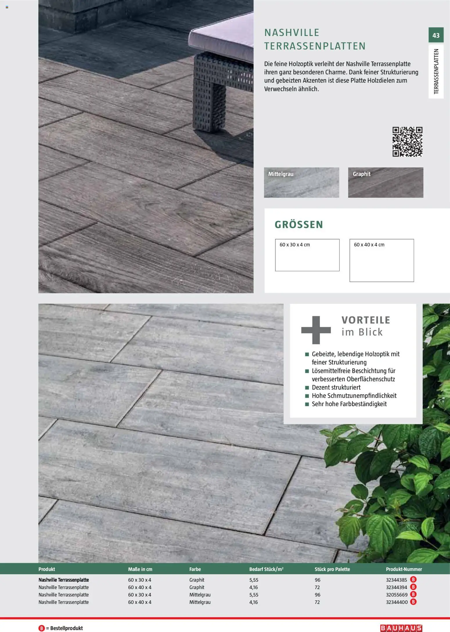 Bauhaus Gartenbaumaterialien 2026 – gültig ab 02.03.2026 | Seite: 43