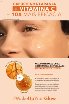 Pré-visualização CAPUCHINHA LARANJA + VITAMINA C, Combinação única com vitamina C estabilizada, 100% de origem natural. Ação antioxidante. válido de 24.09.2025 | Página: 4